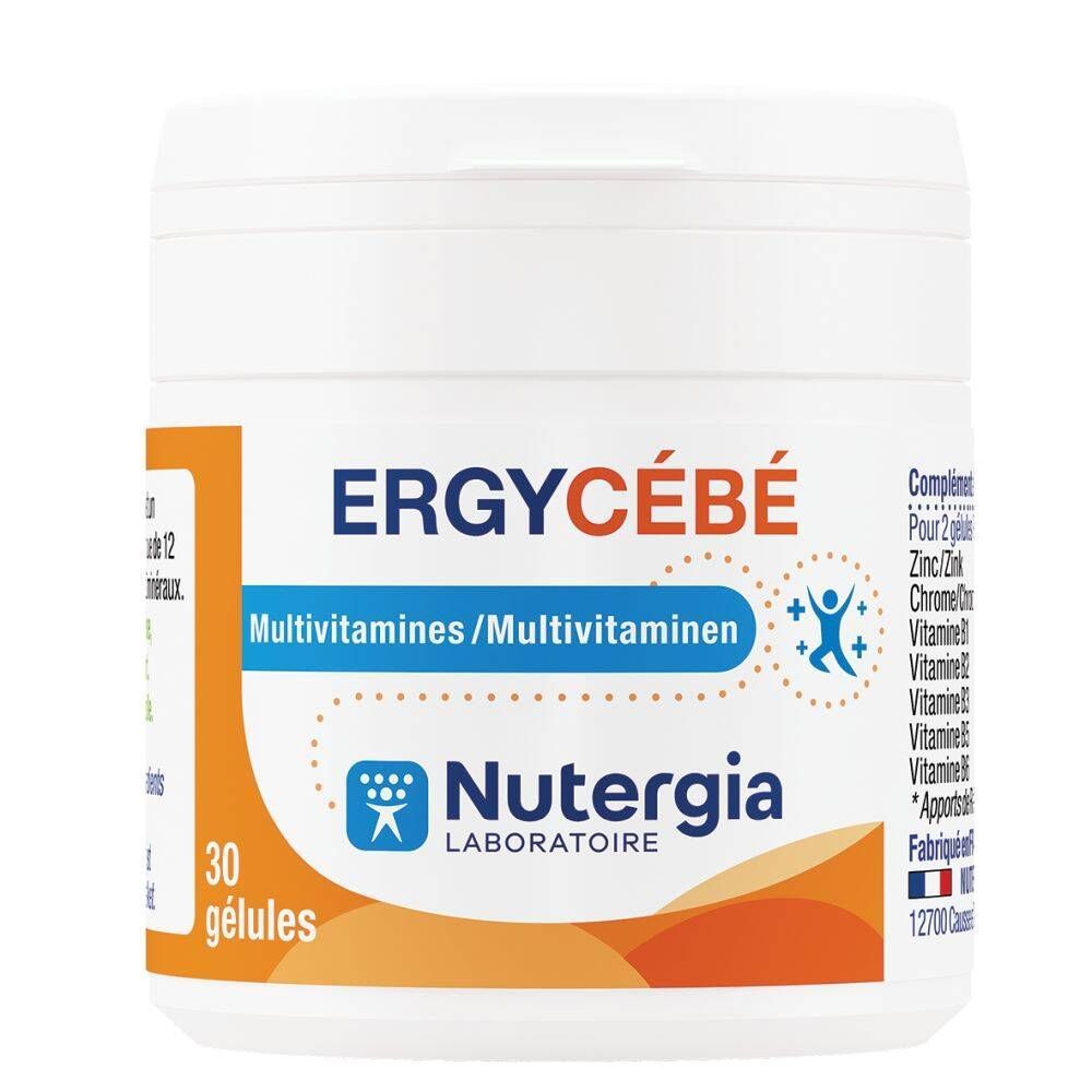 Ergycébé 30 capsules