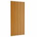 vidaXL Panneau de toiture 12 pièces Naturel 100 x 45 cm Acier galvanisé