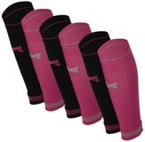 Xtreme Sockswear Kuit Sleeves Compressie Hardlopen - 6 paar - Unisex - Paars - Maat 39/42