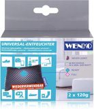 Wenko Auto-ontvochtiger 2x 120 Gram Polyester Grijs