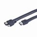 Gembird ESATAp/ESATA + Mini USB 1m SATA-kabel Zwart
