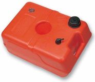 Nuova Rade Marin Equipment Distribors Brandstoftank Benzinetank Buitenboordmotor 30 liter Oranje Kunststof