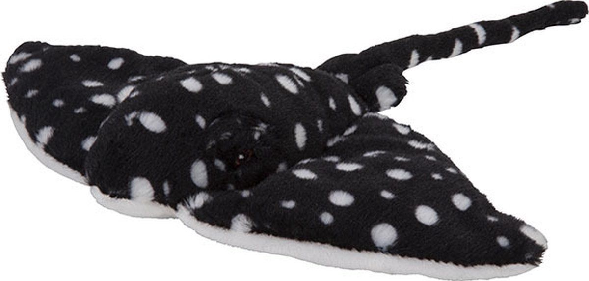 Nature Planet Pluche knuffel gevlekte adelaars rog 30 cm - multi