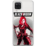 ERT GROUP mobiel telefoonhoesje voor Samsung A12 / M12 origineel en officieel erkend Marvel patroon Black Widow 008