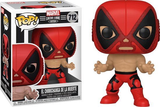 Funko POP! MARVEL: Luchadores- Deadpool