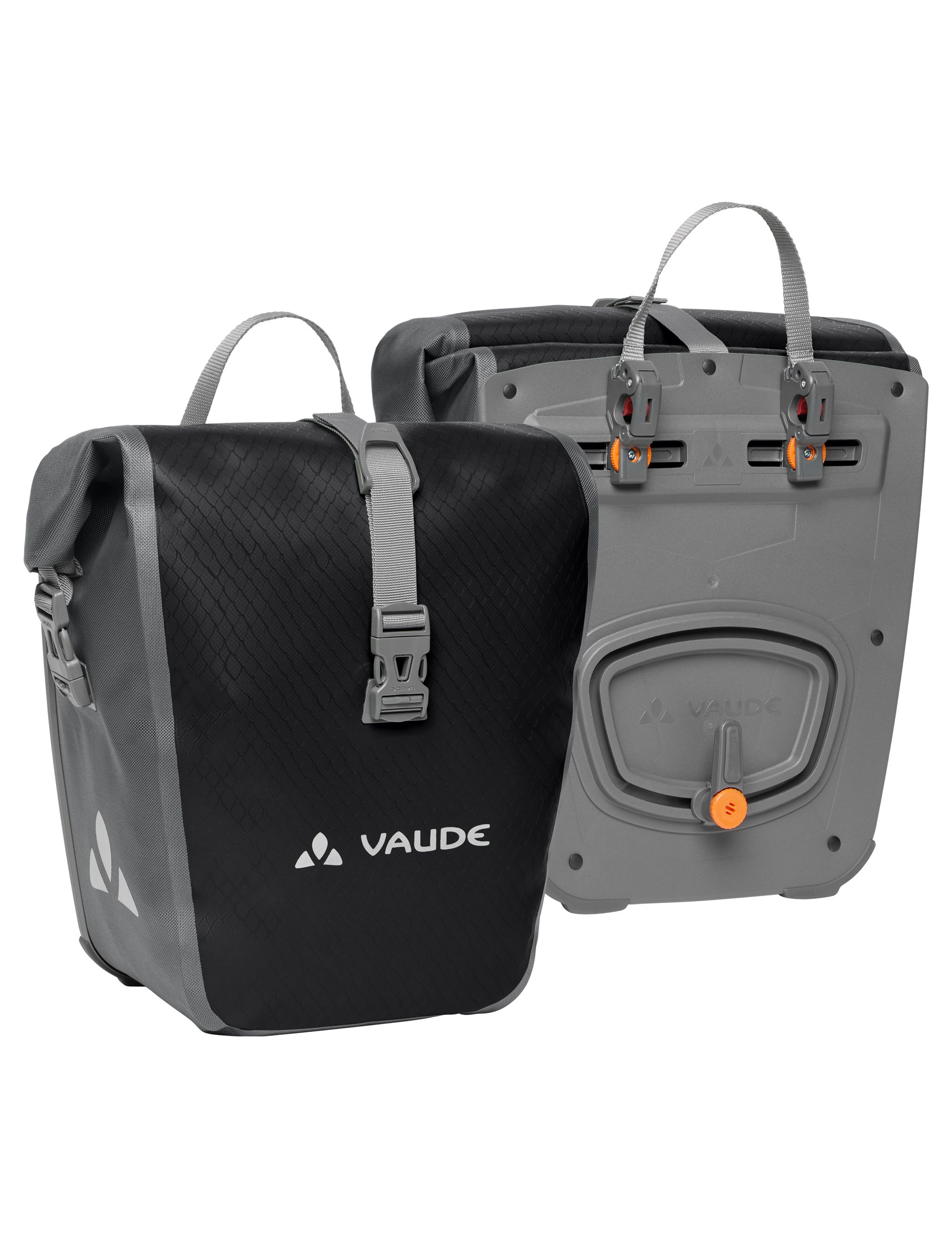 Vaude Aqua Front Dubbele Fietstas - 28 Liter - Zwart