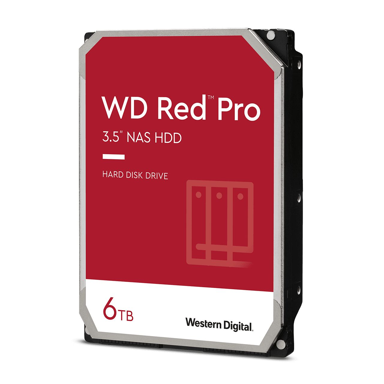 WD Red Pro 6TB 3.5" NAS HDD - 7200 RPM