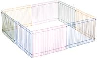 Nobby Hamster vrijloop kleurrijk 8 roosters 34 x 23 cm, 1 stuk