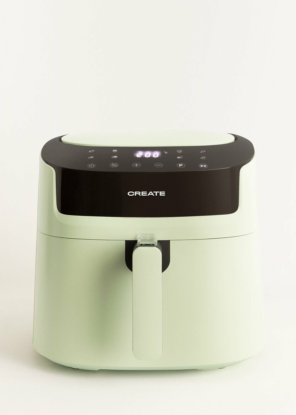 CREATE AIR FRYER PROLARGE - 6.2L Hot Air Fryer - Black & Light Green