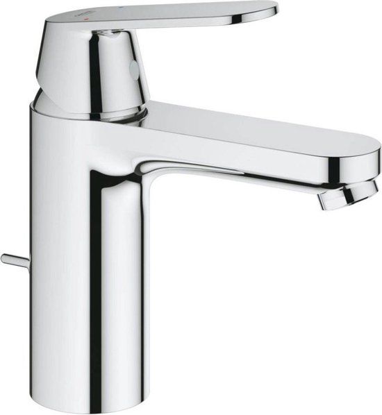 GROHE Eurosmart Cosmopolitan Wastafelkraan - Chroom - Met Trekwaste
