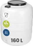 GARRONDA 160L Vat met wijde hals - Wit