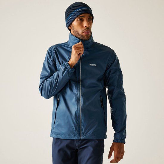 Regatta Heren Lyle IV waterdicht opvouwbaar jas lichtgewicht ademend Walking Raincoat