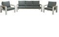 Buitengewoon Boet Benton Loungeset 3 dlg. Wit