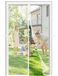 Moustiquaire magnétique pour portes, 85 x 205 cm, blanc