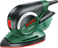Bosch PSM Primo Multi Sander - 50W - Velcro - 24000 OPM - Black/Green/Red/Silver
