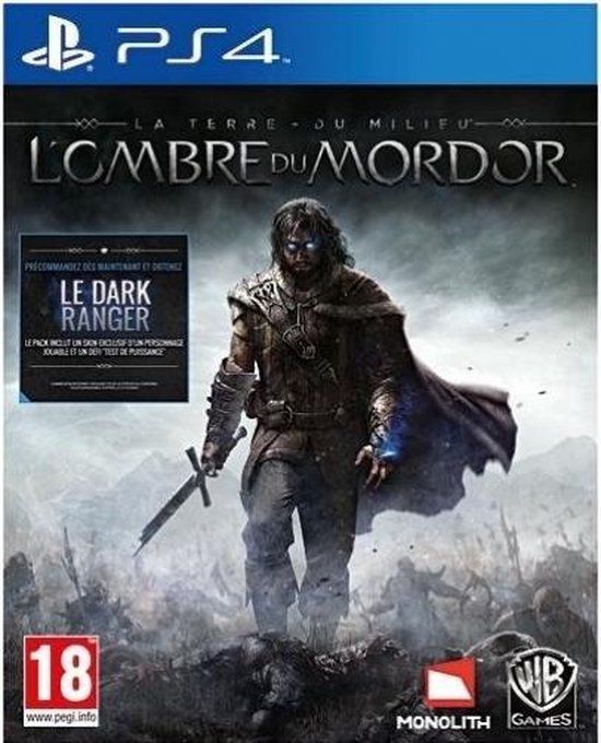 Middle Earth: Shadow of Mordor - PS4 - Standard Edition - Action
