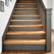 vidaXL - Traptreden - 4 st - 90x25x2 cm - massief eikenhout - lichtbruin