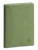 Exacompta - Zakagenda SAS 15 Agora Canvas - 10,5 cm x 15,5 cm - augustus 2024 tot augustus 2025 - Groen