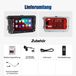 Autoradio 1-DIN écran tactile 7 pouces CarPlay et Android Windows CE Bluetooth 5.0 Commande au volant