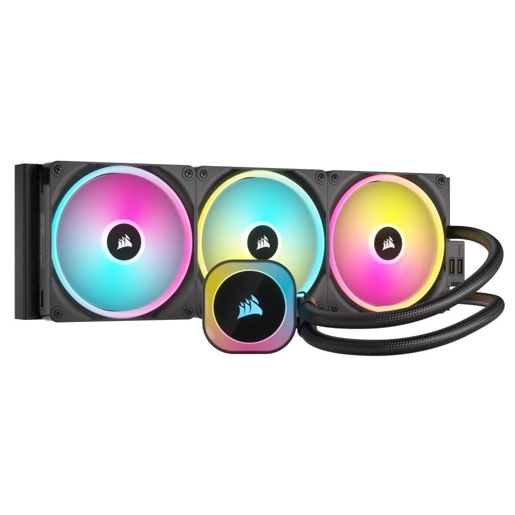 Corsair iCUE LINK H170i RGB 420mm Liquid CPU Cooler - Black