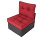 Coussin de jardin pour meubles de jardin, Souple et de soutien