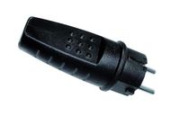 Zwarte Fenoplastisch Zwarte Luchtstekker IP44 Waterdicht Rubber