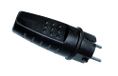 Zwarte Fenoplastisch Zwarte Luchtstekker IP44 Waterdicht Rubber