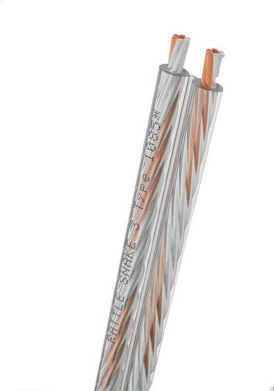 Oehlbach D1C350 Speakerkabel - 2 x 3 mm² - Transparant