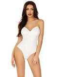 Leg Avenue Vinyl boned bodysuit Dames Kostuum, L