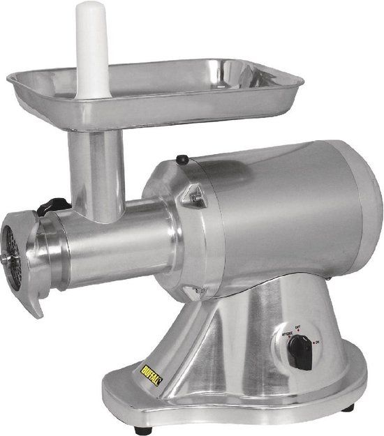 Buffalo Elektrische Gehaktmolen CD400 - 800W - RVS - Horeca & Professioneel