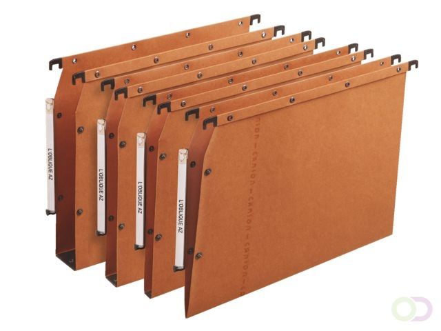 ELBA Hangmap AVZ A4 U-bodem 30mm oranje