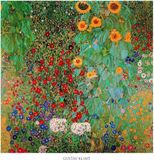 Your Decoration B.V. Kunstdruk Gustav Klimt - Il giardino di compagna 70x70cm