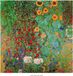 Your Decoration B.V. Kunstdruk Gustav Klimt - Il giardino di compagna 70x70cm