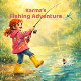 Karma's Fishing Adventure: A Heartwarming Story About Courage, Curiosity, and Rainy Day Adventures