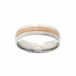 Beneto Bicolor Wedding Ring Made of Steel SPP10 - Circuit: 64 mm sBE0476-64