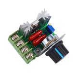 Yosoo Pwm Ac Motor Speed Control Controller 2000W Verstelbare Spanningsregelaar 50-220V 25A Led Dimmers