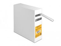 Delock Heat shrink tube box, Shrinkage ratio 2:1, 10 m x 9.5 mm transparent