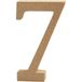 Creativ Company Decoratiecijfer 7 Hout 130 mm