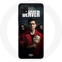 Maniacase Hoesje voor Samsung Galaxy A22 5G La casa de papel Denver Maniacase