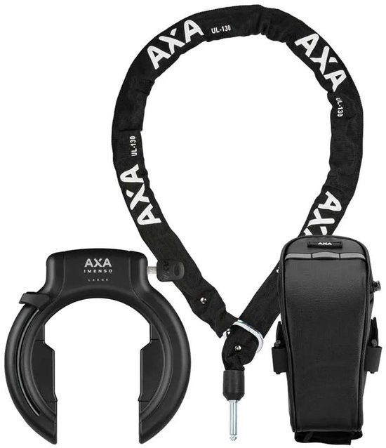 Axa Imenso Large 59516495kc Frameslot Voor Fietsen Zwart