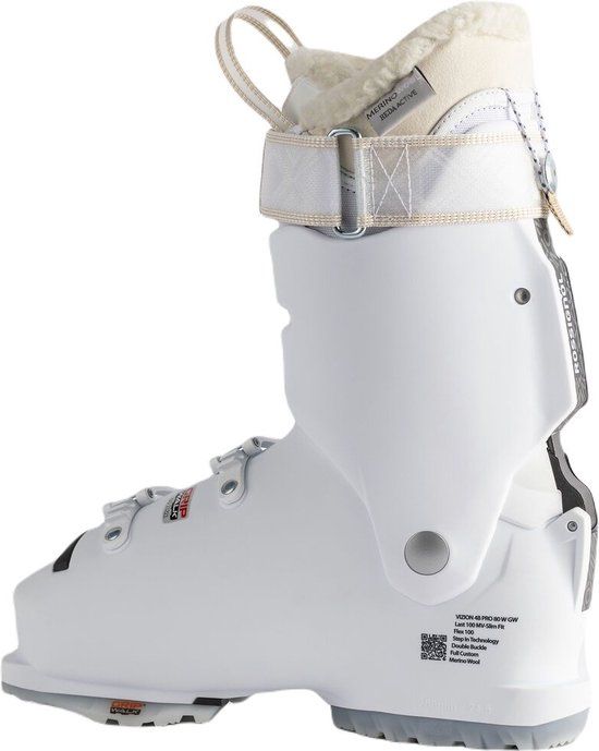 Rossignol Vizion 4b Pro 80 W Gw Alpineskischoenen Voor Dames Wit 25.5