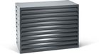 Evolar EVO-COVER-MA7016 Airco & Warmtepomp Buitenunit Omkasting - Maat Medium - 110 x 80 x 55 cm - Gepoedercoat - Aluminium - Donker Antraciet - RAL 7016