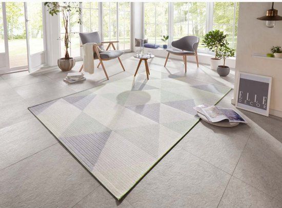 Elle Decor Vlakweef Vloerkleed Sevres 103552 160x230 cm Groen