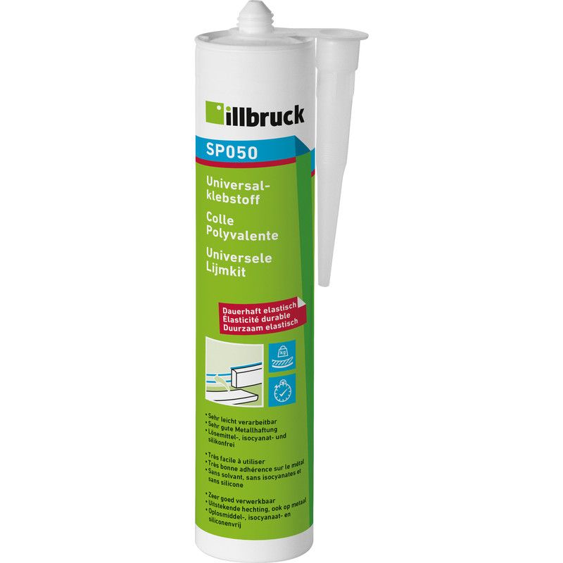 Illbruck SP050 lijmkit Cremewit 310ml