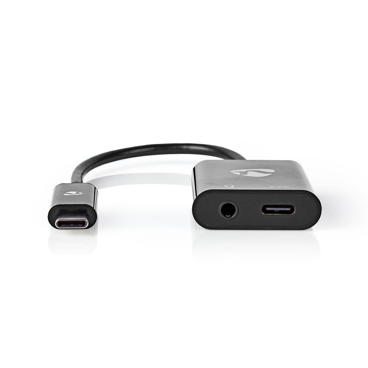 Nedis CCBP65955BK015 - USB-C Kabel - 0.15 m - Zwart