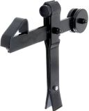 GAH Alberts Deurvastzetter Staal Zwart 300 mm
