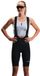 Fusion Tempo! Bib Fietsbroek dames Zwart L/40