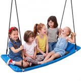 VEVOR Nestschommel, Schommel met Schotel, Familieschommel, 317 kg, 149x77 cm, Blauw