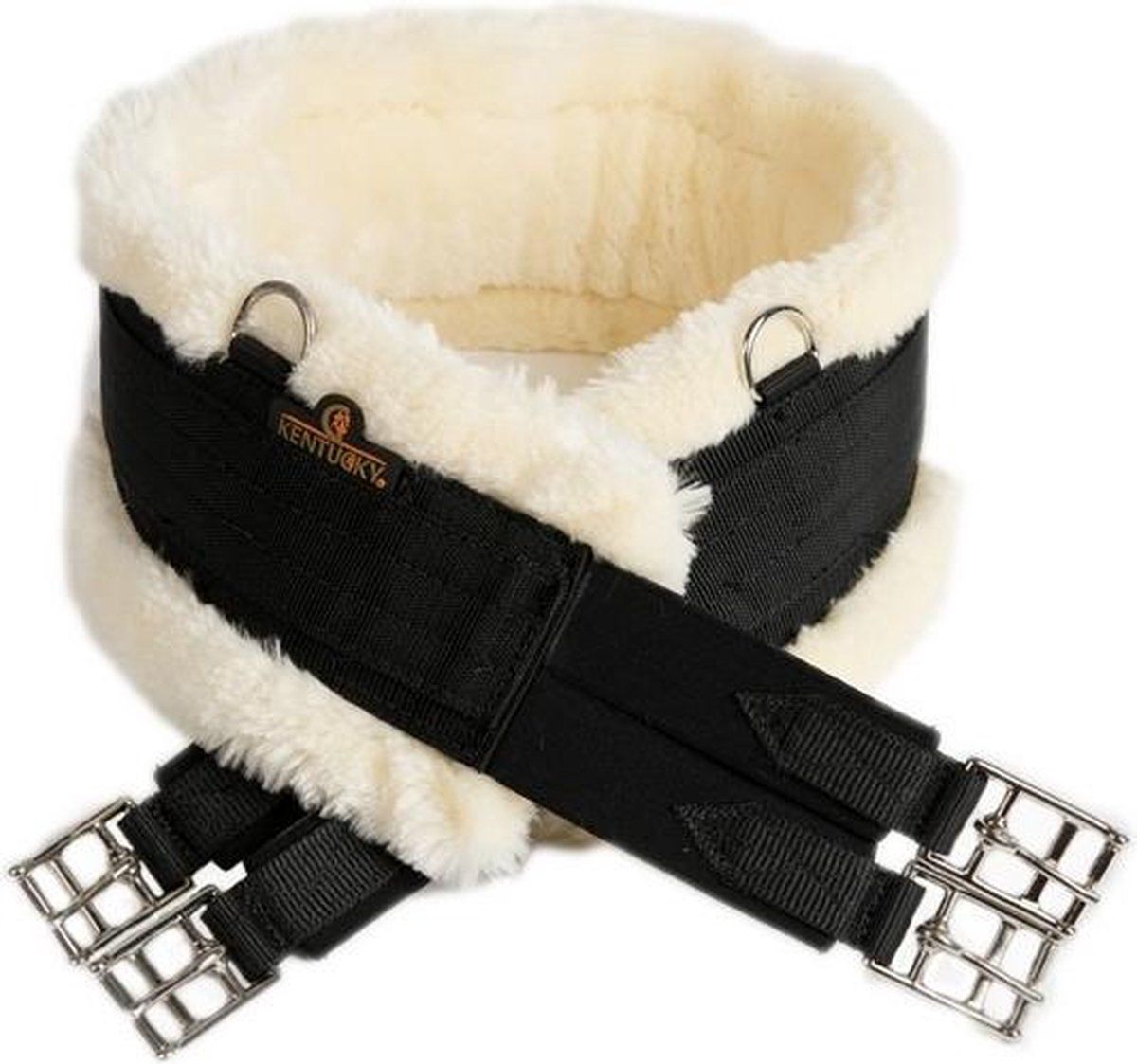 Kentucky Horsewear Kentucky Singel Wol/bont - maat 140 - black