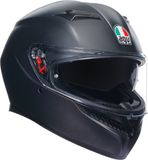 AGV K3 Mat zwart ECE2206 - Maat S - Integraal helm